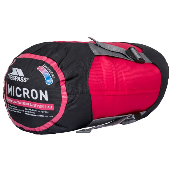 Trespass Micron 2-Way Sleeping Bag 220x80x50 cm